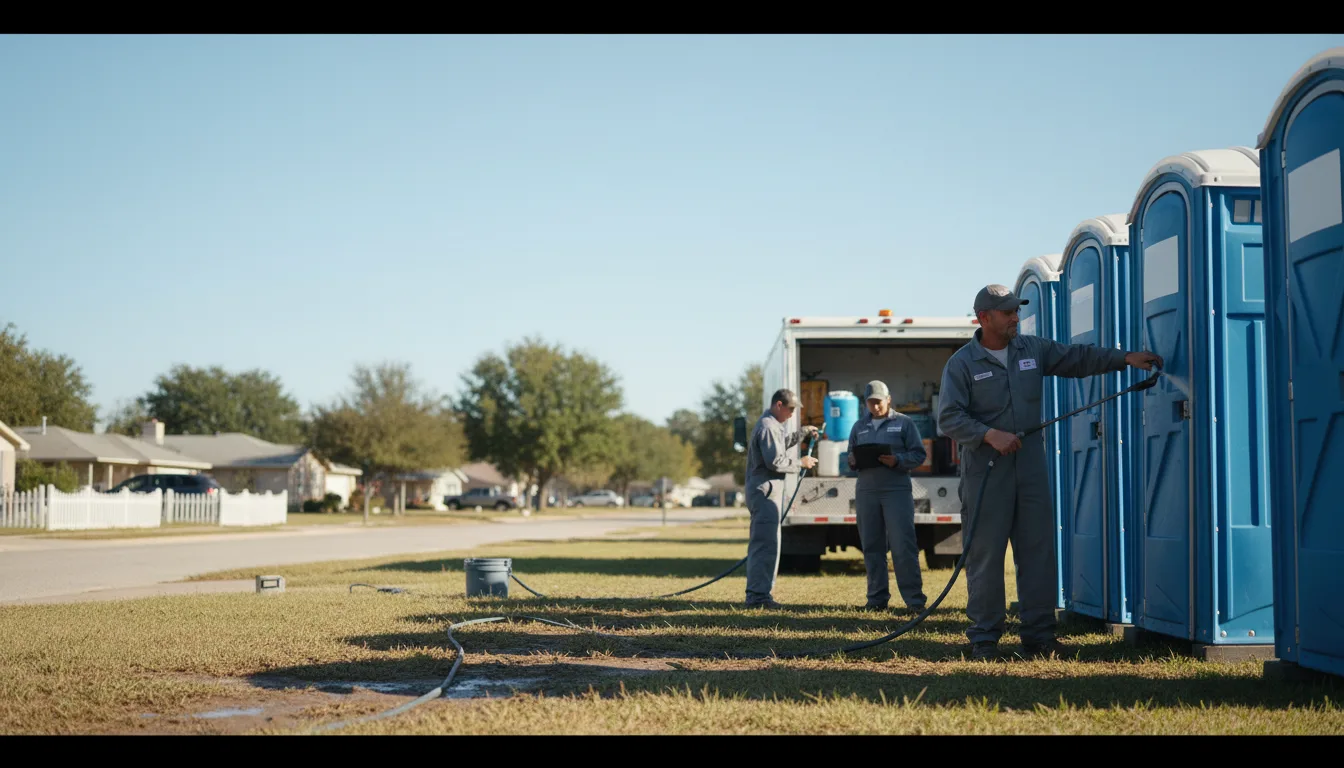 Long-Term Portable Toilet Rental in Cullen, VA near me